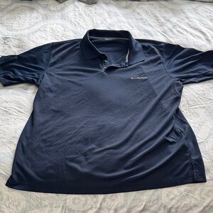 Columbia Men's Dark Blue Polo Shirt